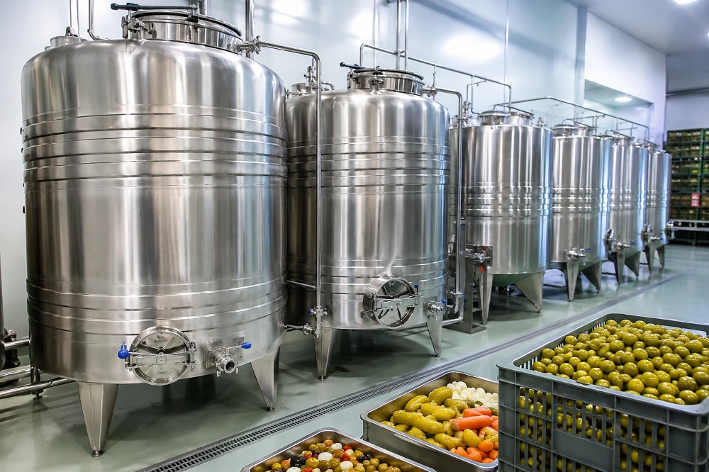 Turşu Zeytin Tankları İmalatı